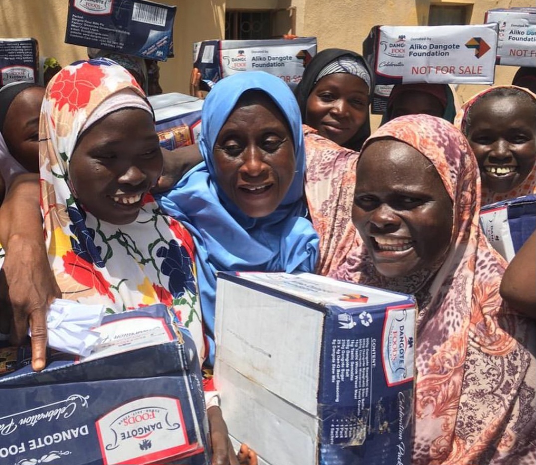 Food aid distribution